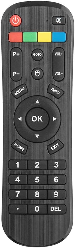 FabyUSA Replacement Remote Control for Brasil A2 A3 Tigre TV Box IPTV5 Plus+ IPTV6 IPTV8 Tigre 2 TG3 Brasil TV BR TV Brasil Box Brazilian TV