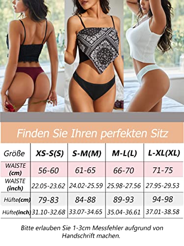 FINETOO-Pack-de-10-Tangas-de-algodon-para-Mujer-Ropa-Interior-Sexy-para-Mujer-lenceria-Sexy-para-Mujer-Paquete-multiple-S-XL-Multicolor-S