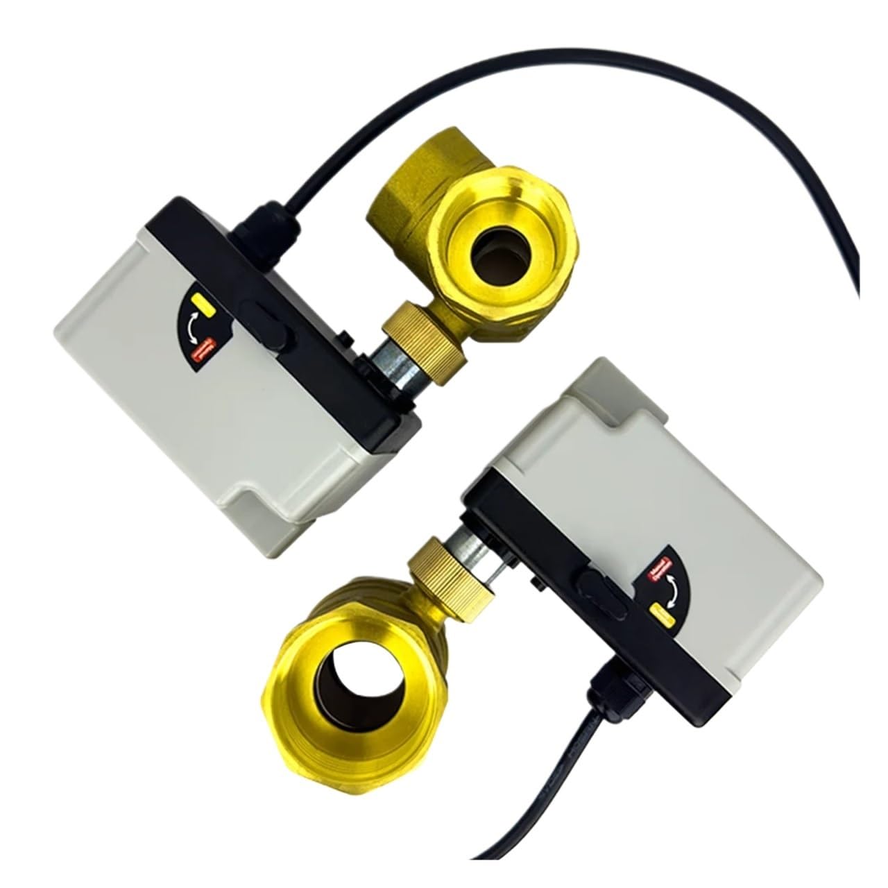 Vanne à bille motorisée pour rénovation circuit hydraulique et plomberie DN25