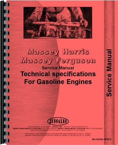 Massey Harris All Continental G176, GB176, G206 Service Manual