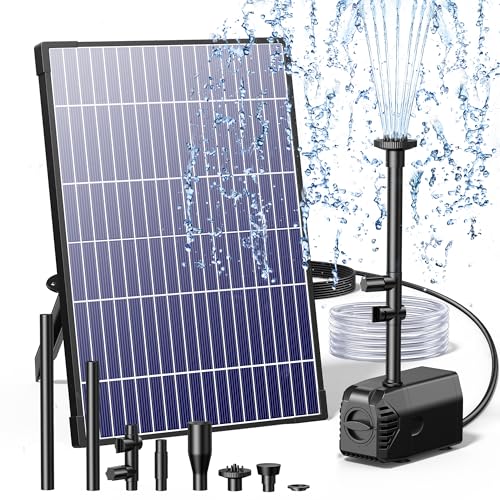 Biling 12W 160GPH Solar Pond Pump