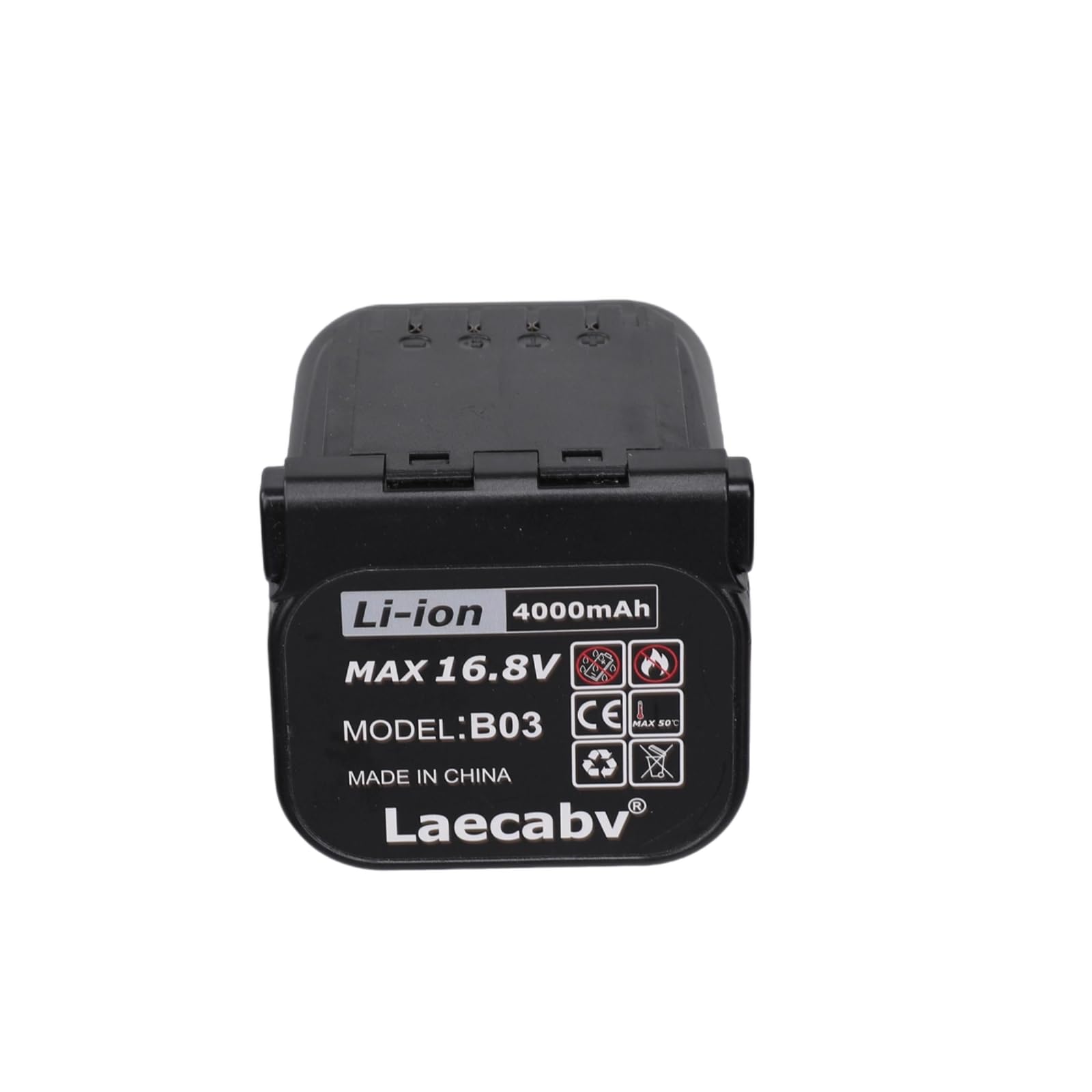 Laecabv Mod.B03 16.8V/4Ah Batteria di Ricambio per LA32S Forbici Potatura Elettriche, LA-J6S Motosega Elettrica (B03)