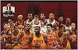 '2016 Cleveland Cavaliers' Team Signed (X8) 11X17 Color Photo SGC COA