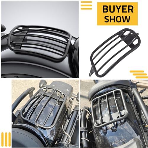 Accessoires de moto CMX1100 de qualité supérieure avec support top case noir
