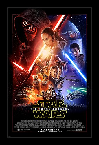 Wallspace Star Wars The Force Awakens - 11x17 Framed Movie Poster