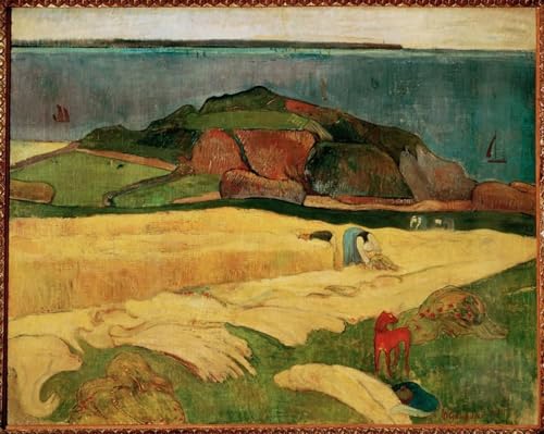 Peinture sur toile Vendanges en mer Gauguin tableau de salon chic