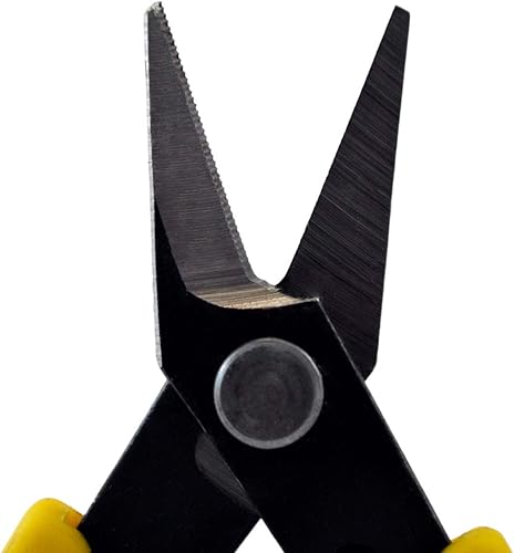 Miniatura 5 de Miller KS-2 Tijeras de Kevlar de fibra óptica con bolsa para cinturón, tijeras de utilidad fácilmente portátiles para electricistas y técnicos que