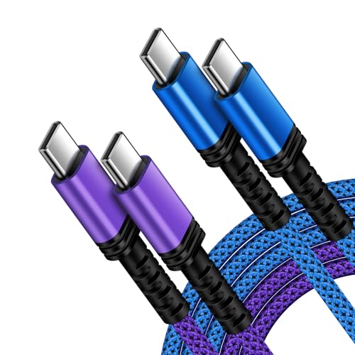 USB C to USB C Charger Cable for Samsung Galaxy S26 Ultra S25 Edge A16 5G A36 A26 A15 A35 S24 FE,6FT 60W Super Fast Samsung Charger Cable Type C to C Samsung Charging Cord Android Phone Power Cord
