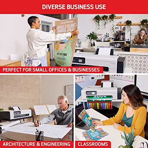 Canon Imageprograf Tc-20 24" Large Format Poster & Plotter Printer - Automatic Roll & Cut Sheet Paper Feeder, Ships With 280Ml Of Ink - Usb, Wi-Fi, Lan #TOP4