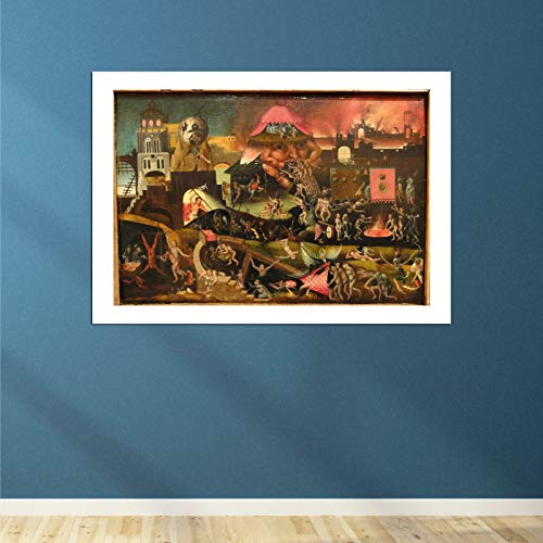 Affiche Hieronymus Bosch - Christ à Limbo, format medium semi-brillant - 4