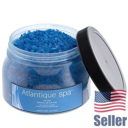 Atlantique+Spa Atlantique Pedicure Spa Dead Sea Salt Foot Soak Cool
