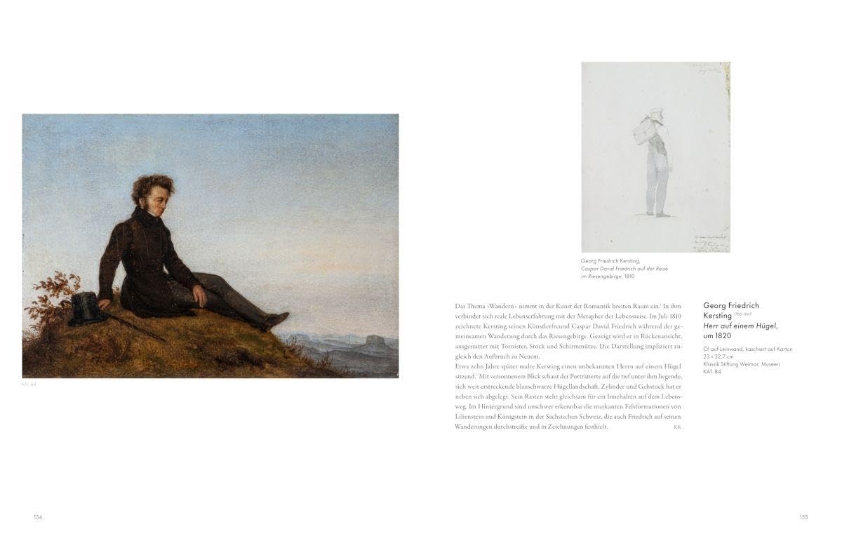 Caspar David Friedrich Goethe Und Die Romantik In Weimar /allemand: Katalog zur Ausstellung im Schiller-Museum Weimar; Kunstgeschichte; Kunst der Weimarer Klassik