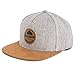 Produktbild Blackskies Pathfinder Snapback Cap | Schirm Unisex Premium Baseball Mütze Kappe Basecap Verstellbar One Size - Grau Melliert Beige