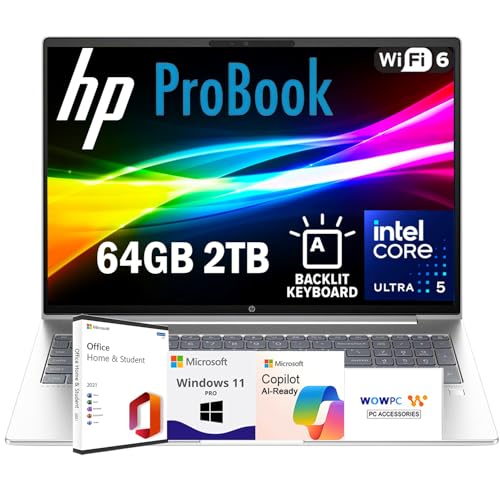 HP 16C` Probook 460 AI rWlXm[gp\R(2025/2026N)A12RAIntel Ultra 5 125U (Beats i7-1335U)A32GB DDR5A2TB SSDAobNCgL[{[hA13Ԃ̃obe