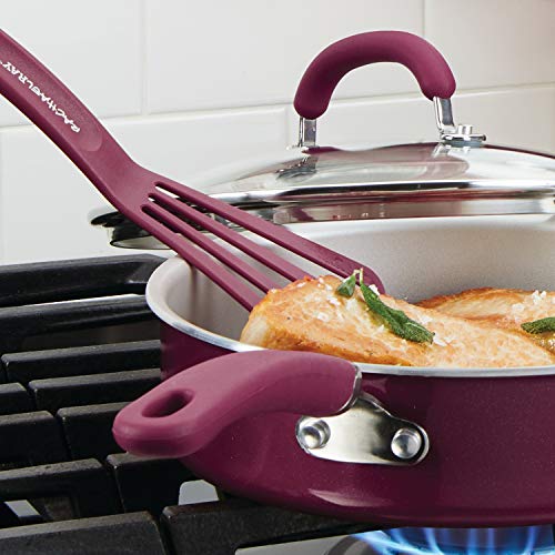 Image of Rachael Ray KitchenTools and Gadgets Nylon Cooking Utensils / Spatula / Fish Turners - 2 Piece, Rose