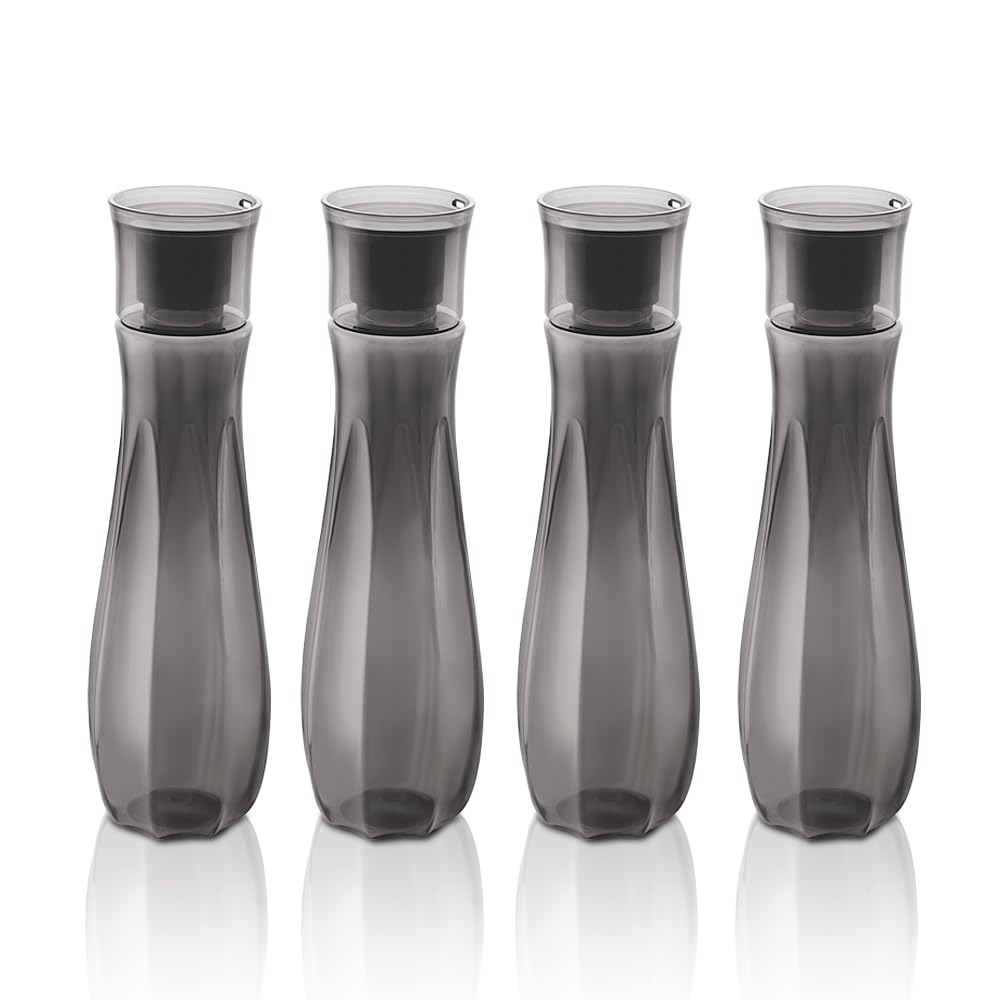 SCL Steelo Water Bottles - Set of 4, BPA Free -1