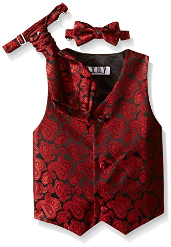 Image of a.x.n.y Boys' English Vest and Tie Set