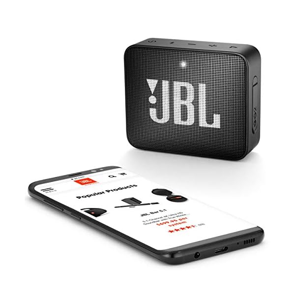 JBL GO2 - Waterproof Ultra-Portable Bluetooth Speaker - Black - Image 7