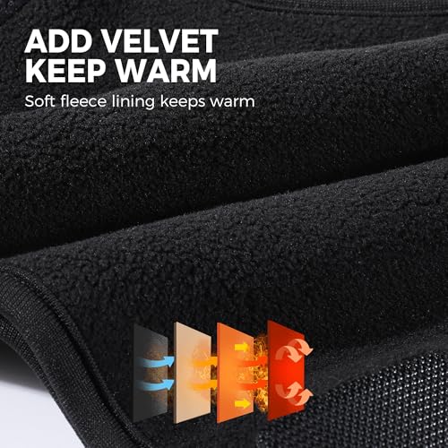 WTACTFUL Balaclava Half Face Mask for Men Women Windproof Warm Thermal Breathable for Ski Skiing Snowboarding Motorcycle Cycling Hiking Winter Cold Weather Outdoor Sports #1 by WTACTFUL - Image 7