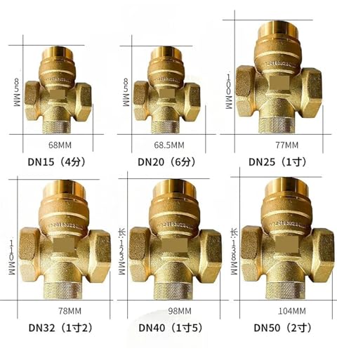 Réducteur de pression d'eau DN25 manomètre vanne régulation plomberie