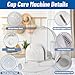 INNOPAW Automatic Cap Cleaner with steam and Dry,steam Cleaning&Ironing and Drying for Bucket Baseball Cap,hat Cleaner&Dryer for Trucker hat etc.…