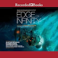 Edge of Infinity Audiolibro Por Jonathan Strahan arte de portada