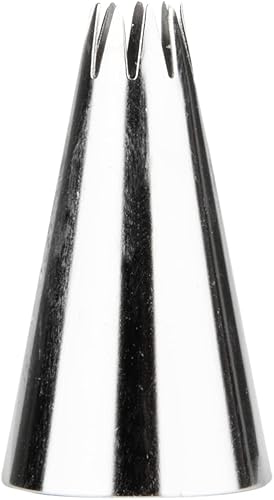 Miniatura 7 de Restaurantware Pastry Tek - Punta para decoración de 1 estrella abierta, punta de glaseado de acero inoxidable resistente a abolladuras, apta para
