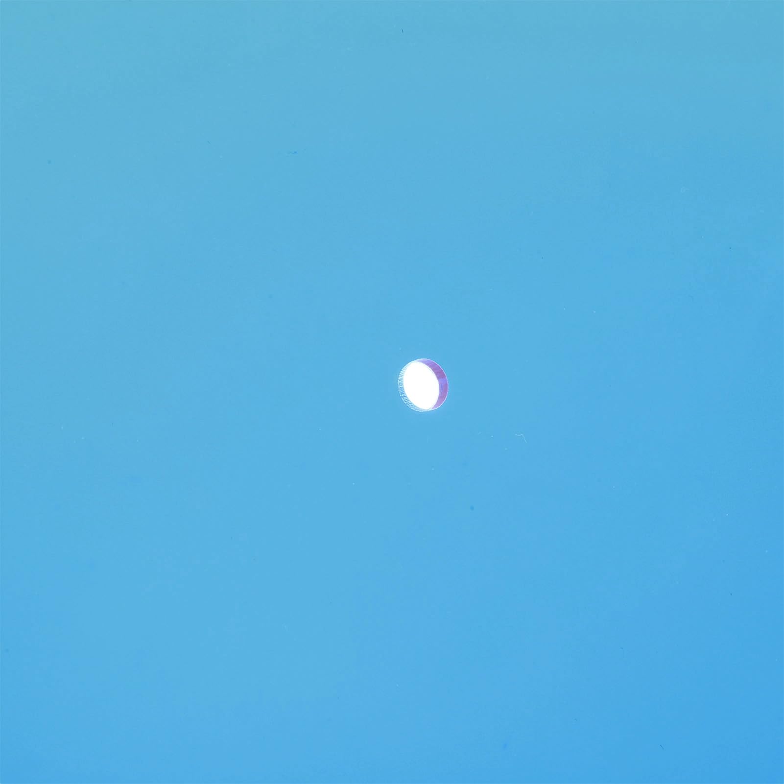 Tappetino per Giradischi in Acrilico, Tappetino Antistatico per Piatto da Registrazione, Migliora i Bassi e la qualità del Suono per Giradischi da 12 Pollici (Rosa (Blu Trasparente)