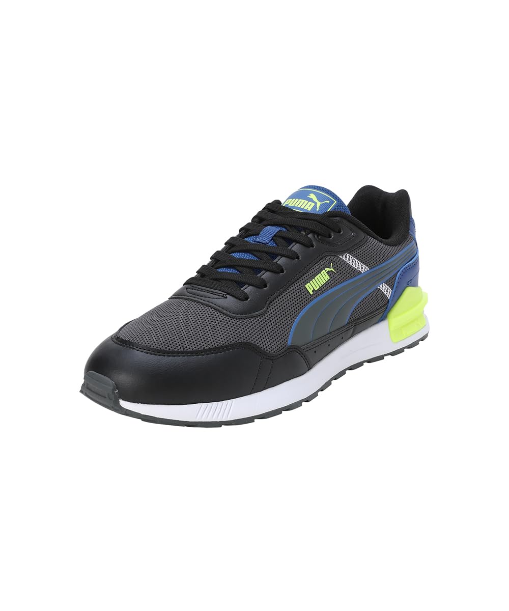 Puma Unisex-Adult Graviton Mega Asphalt-Dark Shadow-Black-Lime Squeeze-Limoges Sneaker - 10 UK (38587304) (B09L5GFDKX) Amazon Price History, Amazon Price Tracker