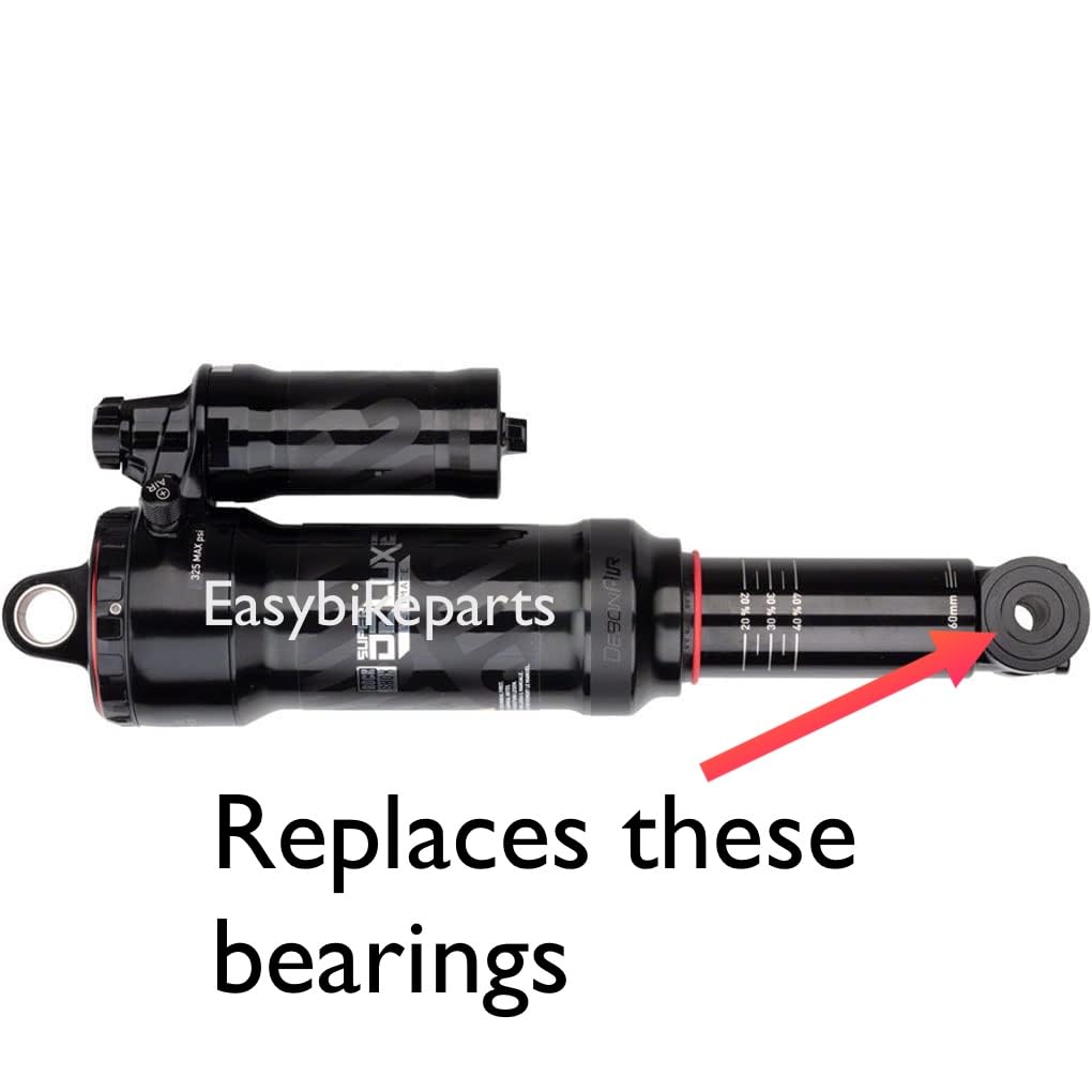 Replacement MAX Shock Bearings for RockShox Super Deluxe 2017+