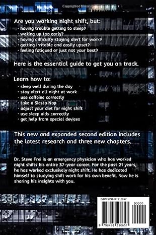 Making Night Shift Work: A Practical Guide for the Night Worker
