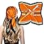 Army Green Horse Orange Black and White