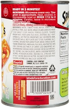 Amazon Com Campbell S Spaghettios With Meatballs 14 75 Oz Grocery Gourmet Food
