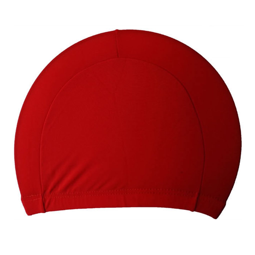 Bobury Unisex Polyester Cloth Fabric Bathing Cap Swimming Hats for Water Sports