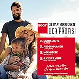 NOOR Abdeckplane SUPER 200g/m² Grün I 2 x 3 m I Allzweckplane für Schutz vor Witterung I Ideal geeignet für den Gartenbereich I UV-stabilisiert, beidseitig beschichtet, wasserfest & abwaschbar - 6