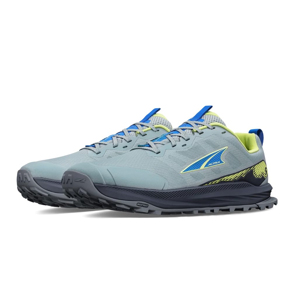 ALTRA Men's AL0A85PG Lone Peak 9 Trail Running Shoe, Gray/Blue