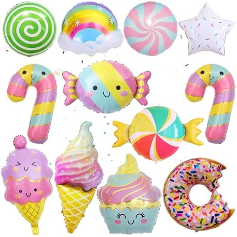 Kiikinlokk Ice Cream Birthday Balloons Set Cover