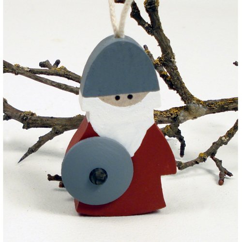 Viking Ornament - Wooden