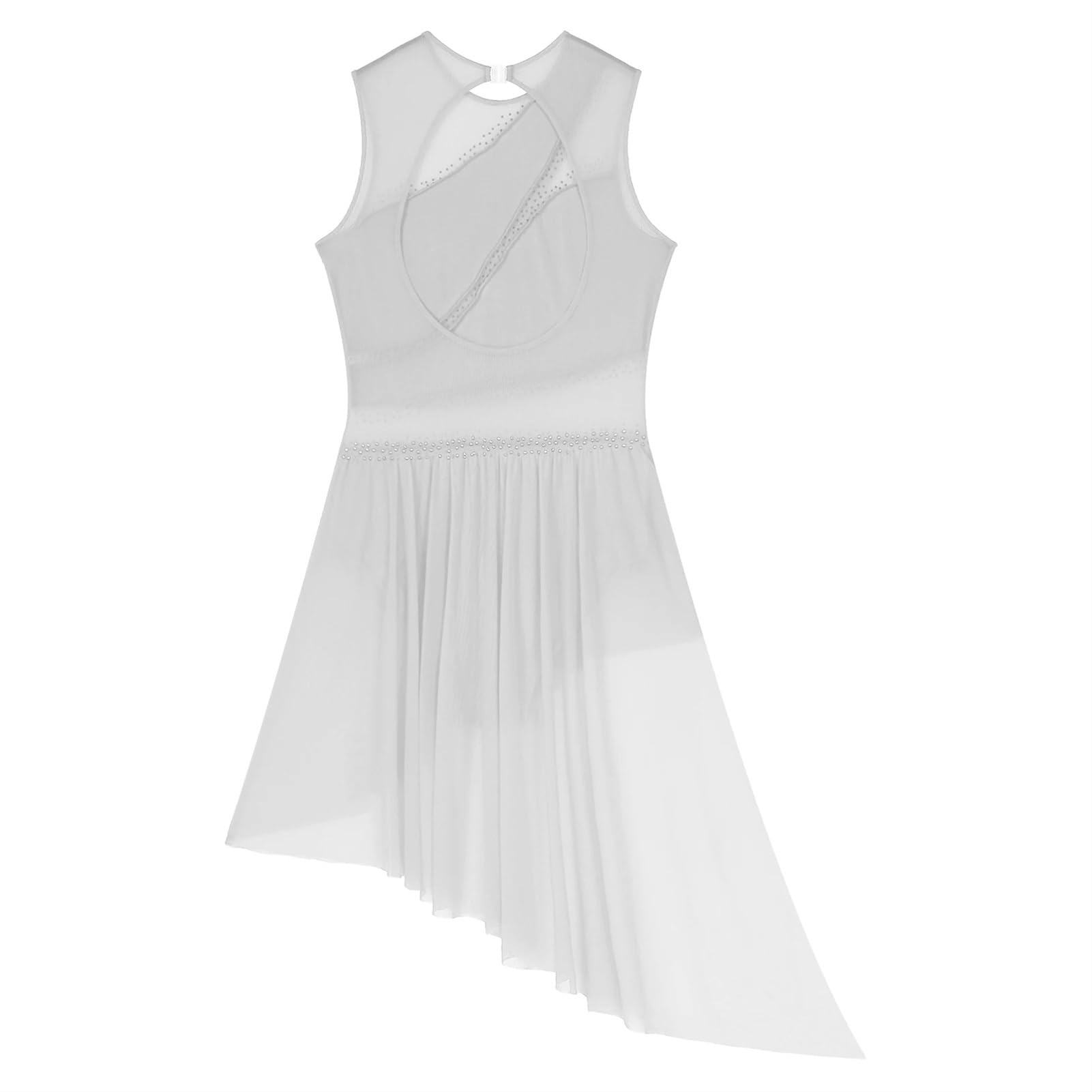 Chiffon Tanzkleid Damen - Ballettkleid Für Gymnastik & Auftritte
