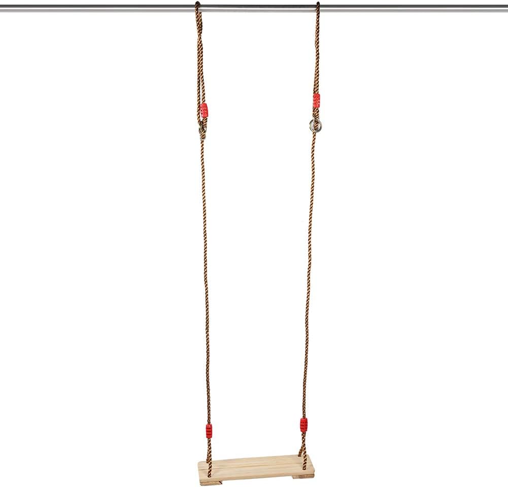 Children Hanging Seat, Clearly Texture Children Swing with Metal Adjustment Buckle for Playground Equipment