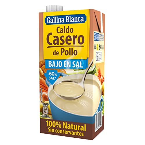GALLINA BLANCA Caldo Casero de Pollo Bajo en Sal 100%