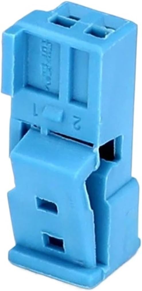 9-1718333-1 Blue Female 2-hole Automotive Connector Male And Female Docking Wiring Harness Connectors(10set)