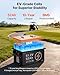VEVOR 48V (51.2V) 52AH Lithium Golf Cart Battery, with 15A Charger, Lifepo4 Battery Kit, Built-in 100A BMS, with Bluetooth Mobile APP & Display Monitor, 4000 Cycles, for Golf Carts, Trolling Motors