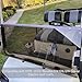 ECOTRIC Tinted/Smoke Windshield Compatible with 1995-2003 Yamaha G14 G16 G19 Gas and Electric Golf Cart Fold Down Windshield