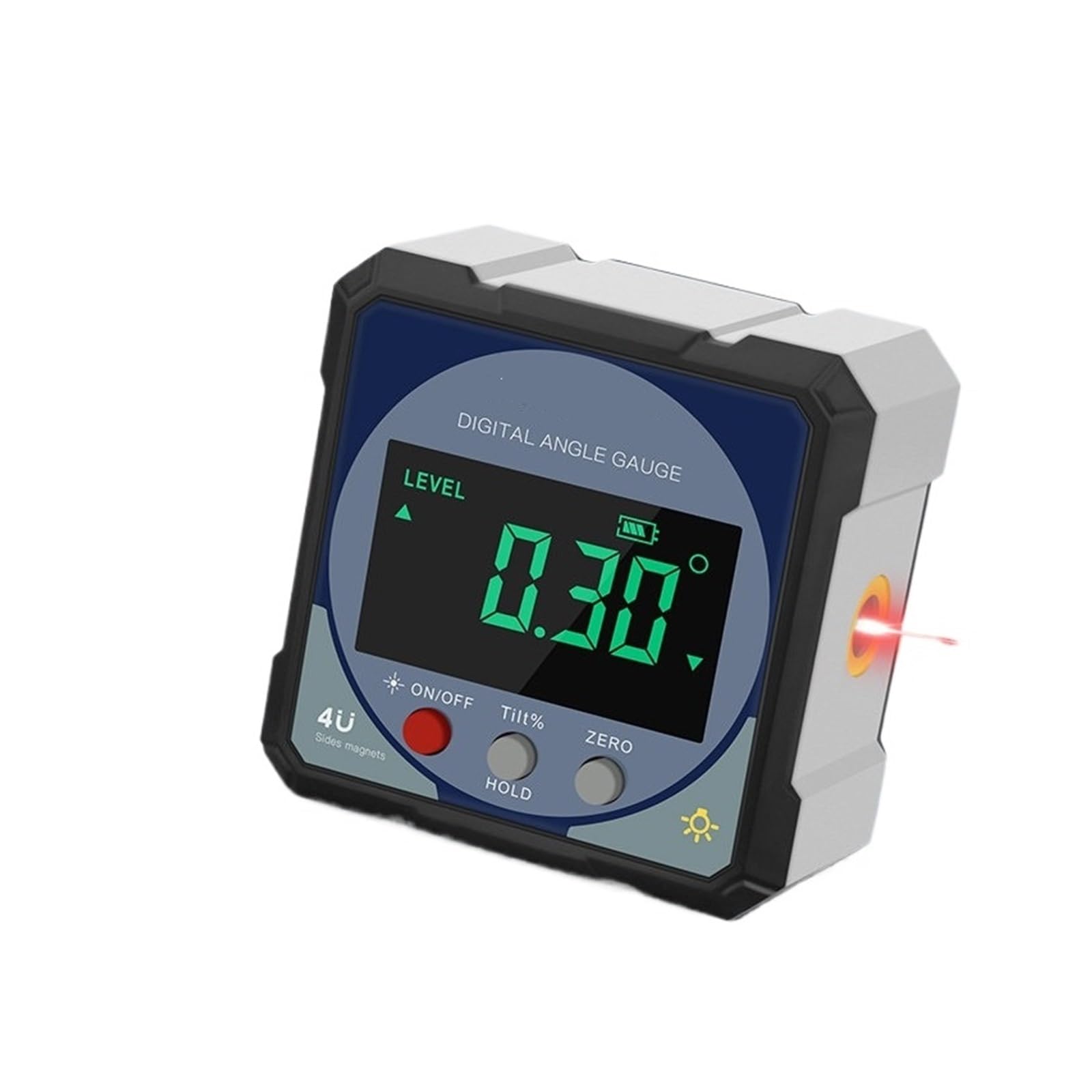 Inclinometro digitale, goniometro elettronico for livella angolare 181-108 con base magnetica