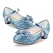 Zapatos de Lentejuelas de Niña Zapatos de Tacón Alto de Princesa Zapatos...