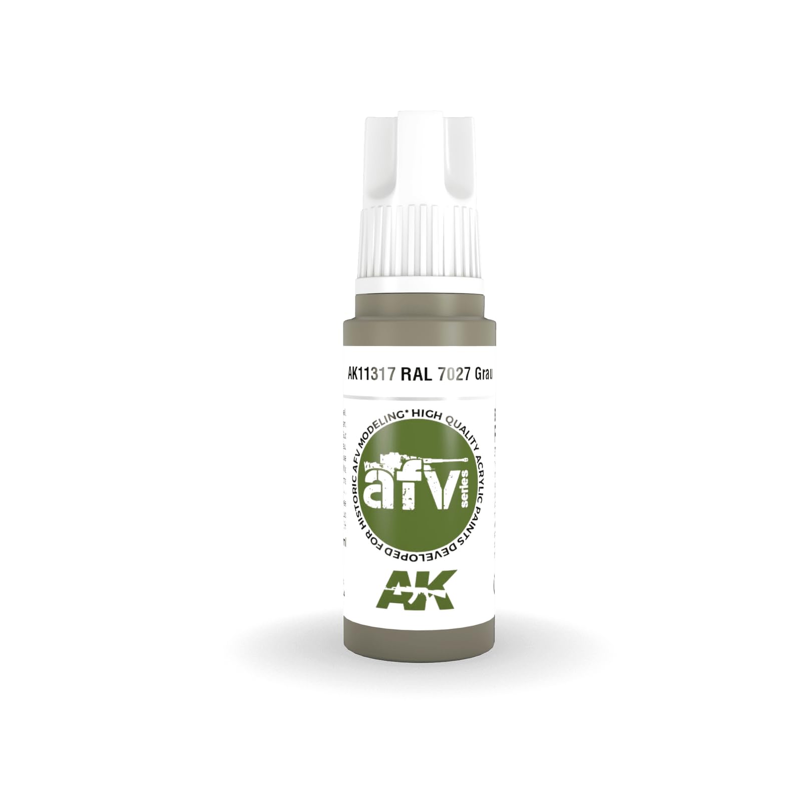 Ak Interactive Gray Ak Acrylics 3Gen Afv Ak11317 Ral 7027 Grau (17Ml)