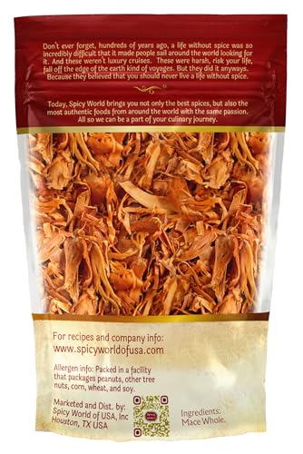 Spicy World Mace Whole 3.5oz (100g) - Javathri, Pure, Natural, Nutmeg's Rind - Image 8