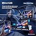 Single Din Car Stereo with Bluetooth, 7'' Touch Screen Car Radio, FM Radio, Mirror Link, EQ, Share Same Video, USB/Type-C, SWC, Support U Disk, AUX, SD Card+ Camera,Color Backlight Settings
