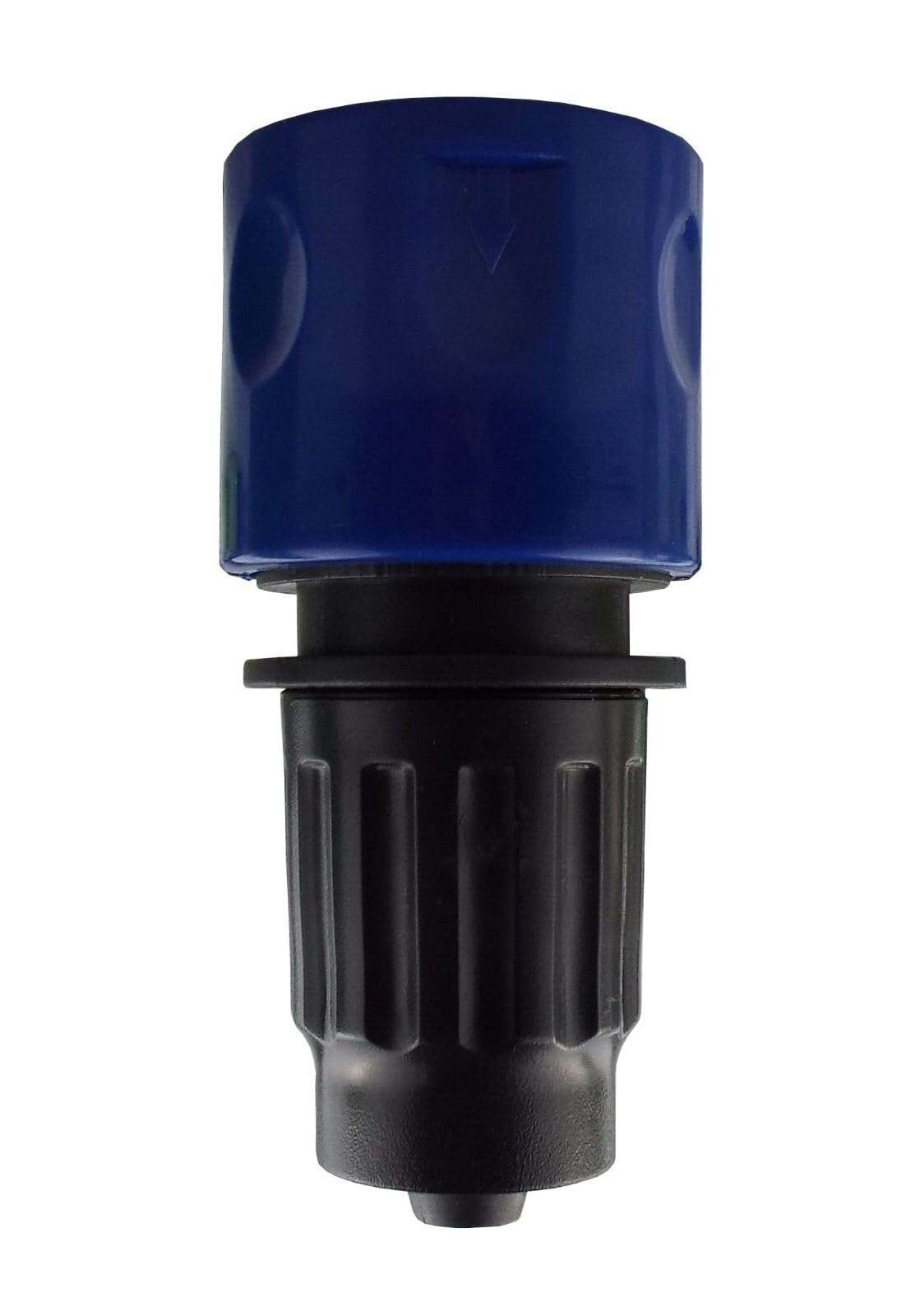 Expanding Hose Connector Direct Repair Replacement End Adaptor Pipe Fitting (Blue)